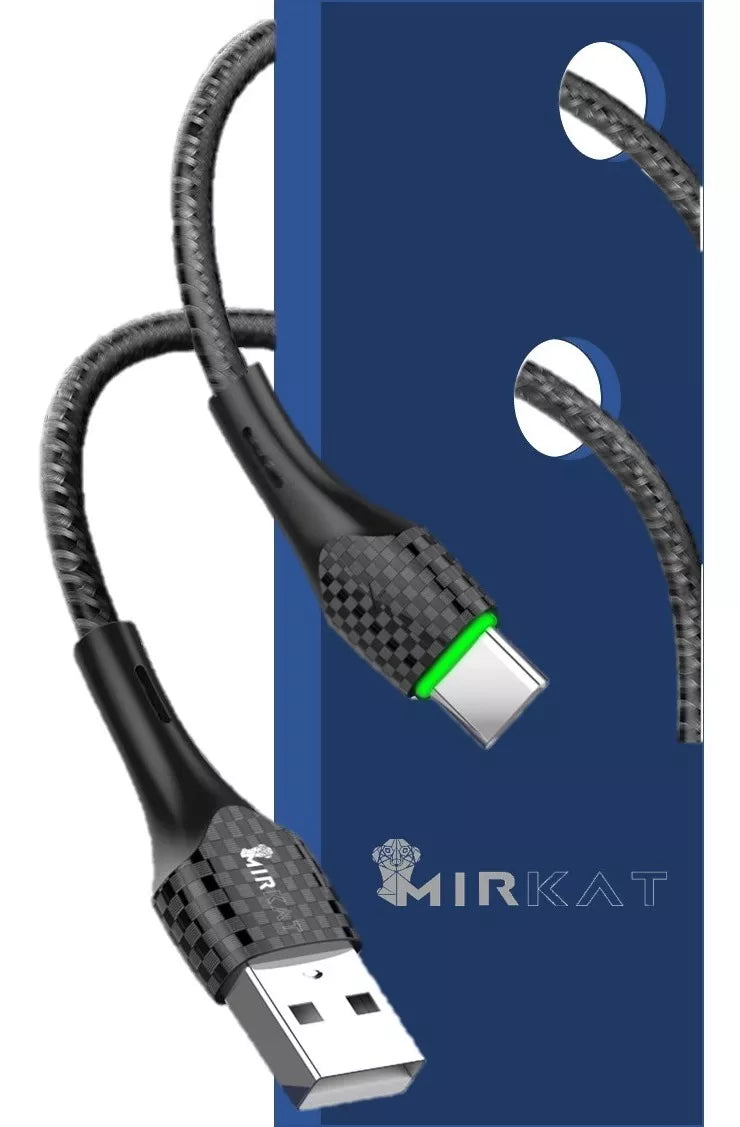 Cable Para Celular Carga Rápida De 2 Metros TIPO V8