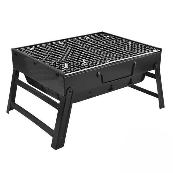 He17ee4138c2b4777a0b91a2f18ce0ffeV Parrilla Asador De Carbón Plegable Mini Portátil Aire Libre