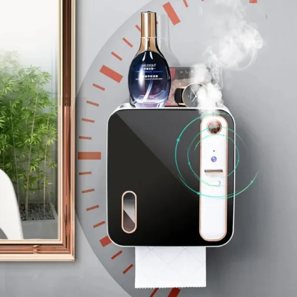 Dispensador multifuncional de papel higiénico