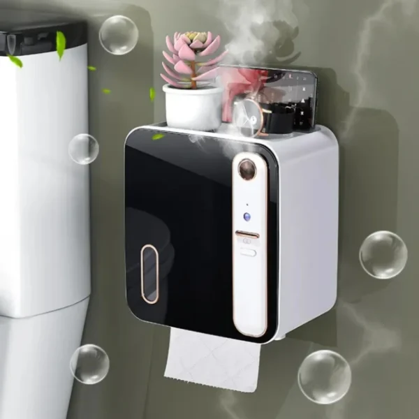 Dispensador multifuncional de papel higiénico