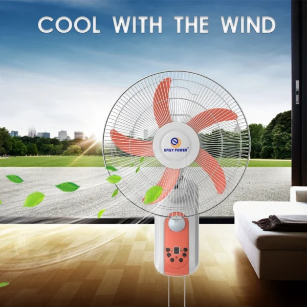 Ventilador Pared Eléctrico Recargable