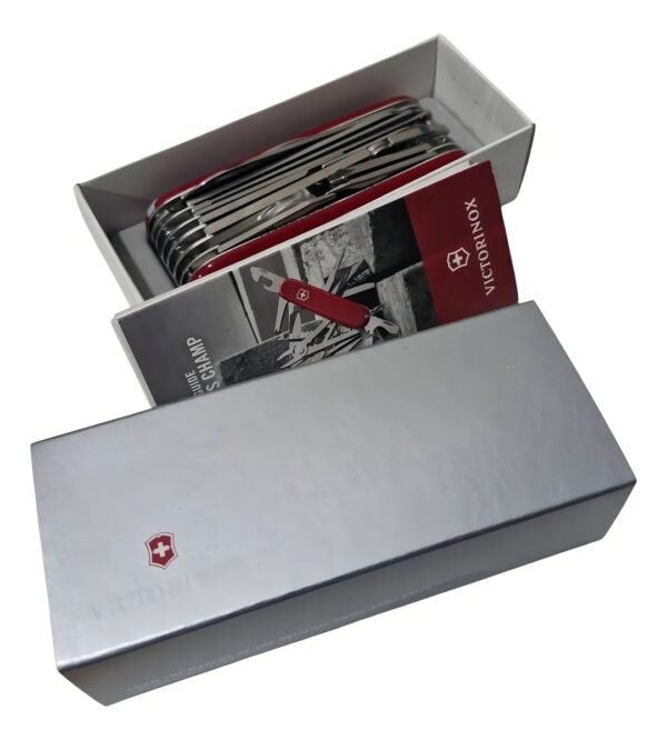 Victorinox Swisschamp 1.6795 Navaja Color Rojo 33 Herramientas