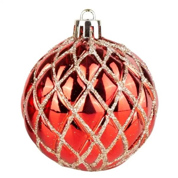 Bolas de Navidad  Set por 25 Multicolor 6 cm