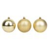 Bolas de Navidad  Rojo/Dorado Set x 50 - 8 cm