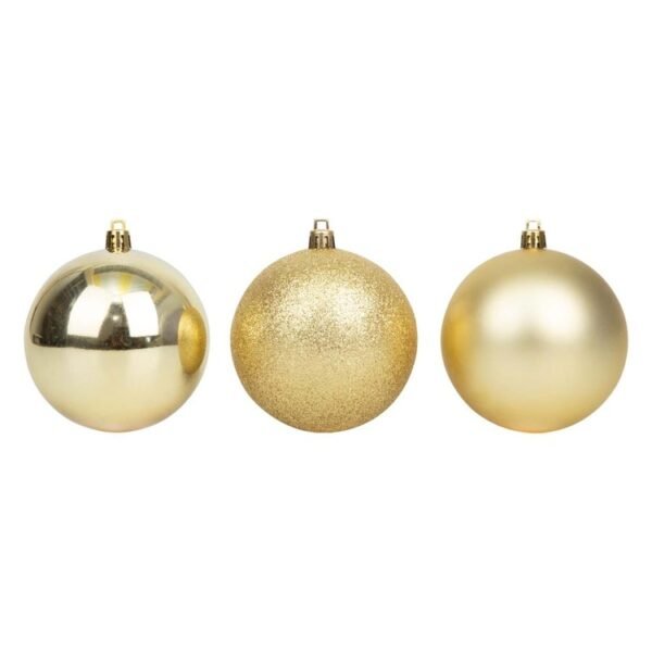 Bolas de Navidad  Rojo/Dorado Set x 50 - 8 cm